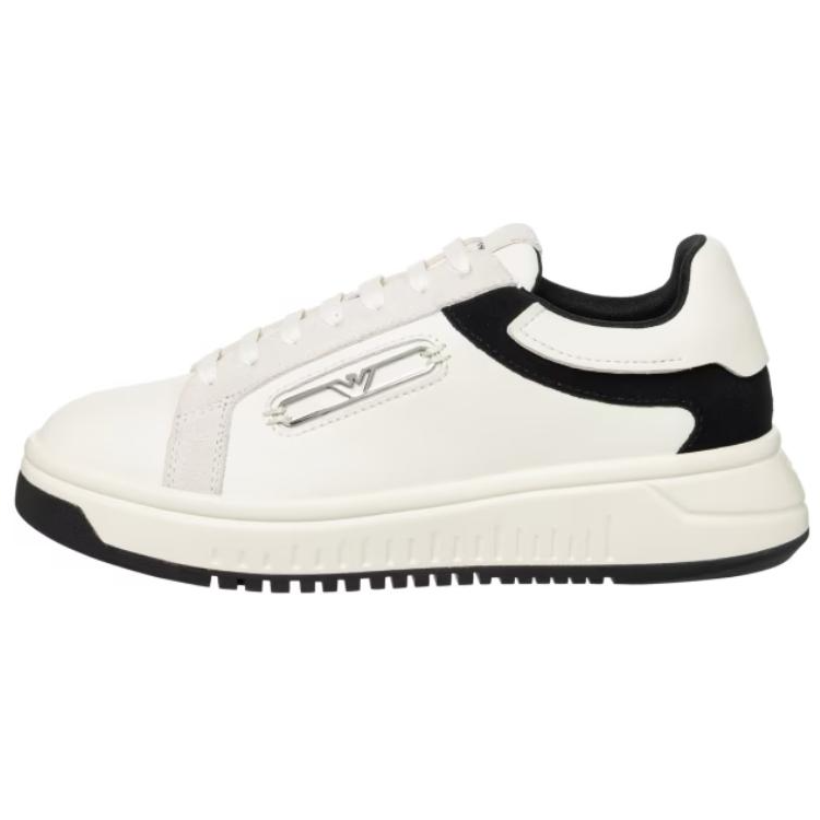 EMPORIO ARMANI Low Top Casual Shoes Women's White