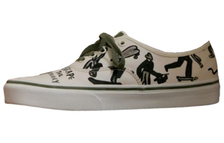 Vans X Bolin Authentic 'Marshmallow Olive Green'