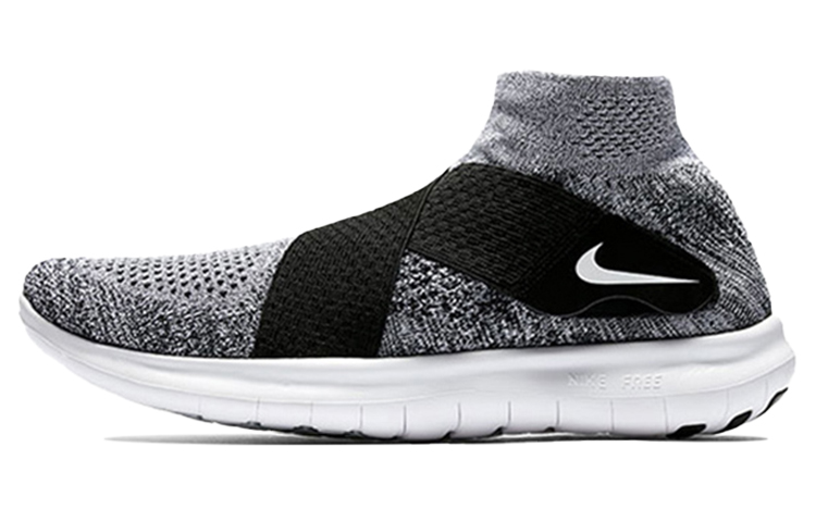 Nike Free Rn Motion Flyknit 2017 Black White