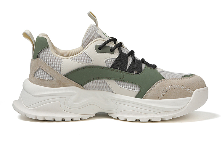JEEP SPIRIT Coverage Height Increasing, Abrasion Resistant, Lightweight, And Breathable Low top Casual Shoes Men's Gray