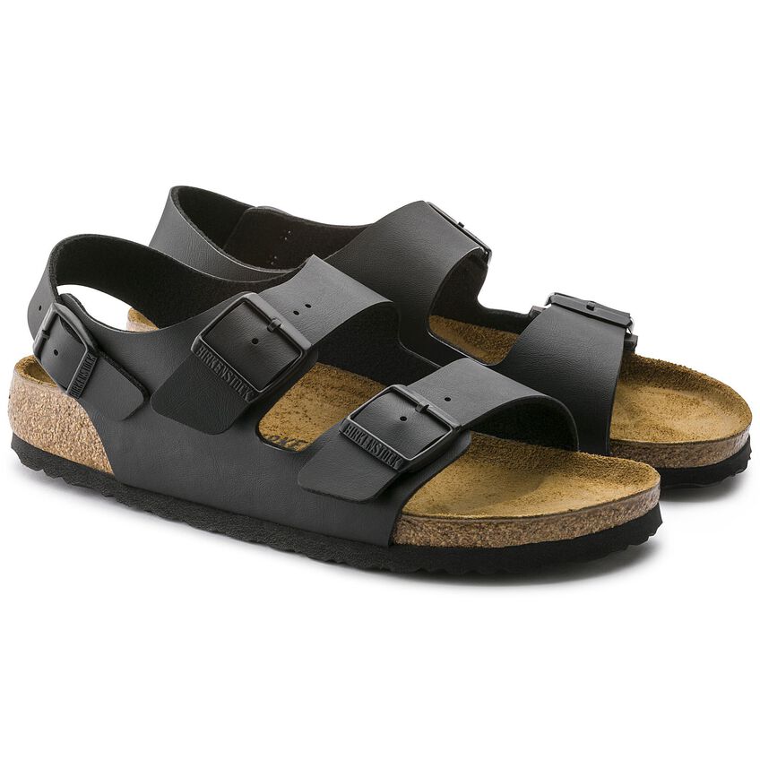 Birkenstock Milano Birko Flor 'Black'