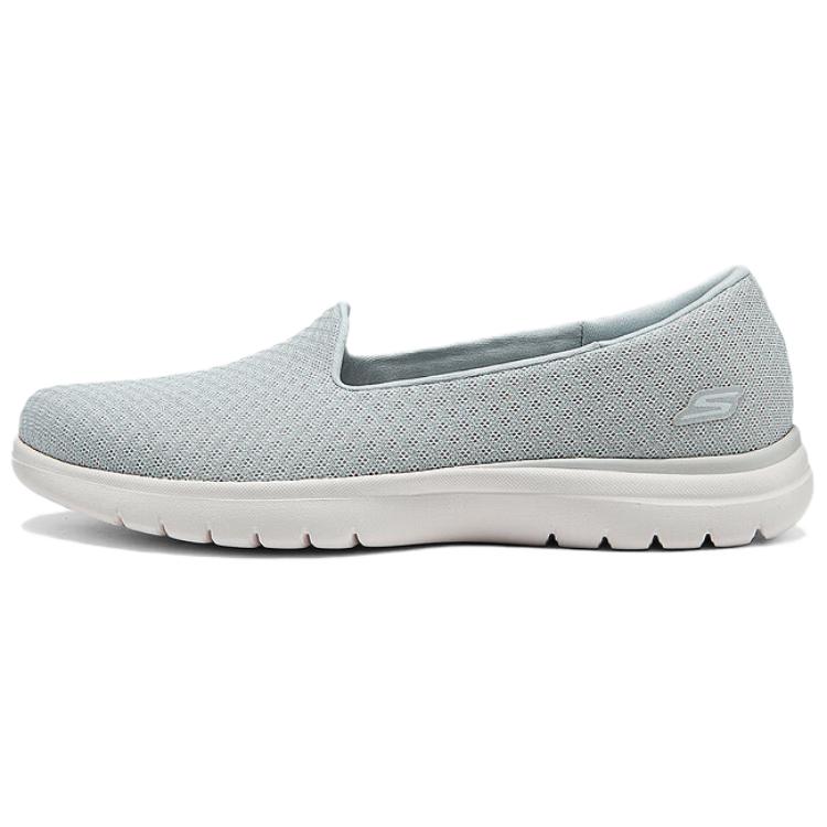 Skechers ON THE GO Breathable Lightweight Low-Top Casual Shoes Women's Light Gray