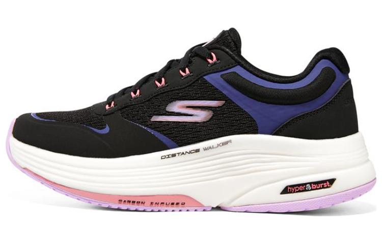 Skechers Go Walk Distance Walker 'Black Lavender' Women's