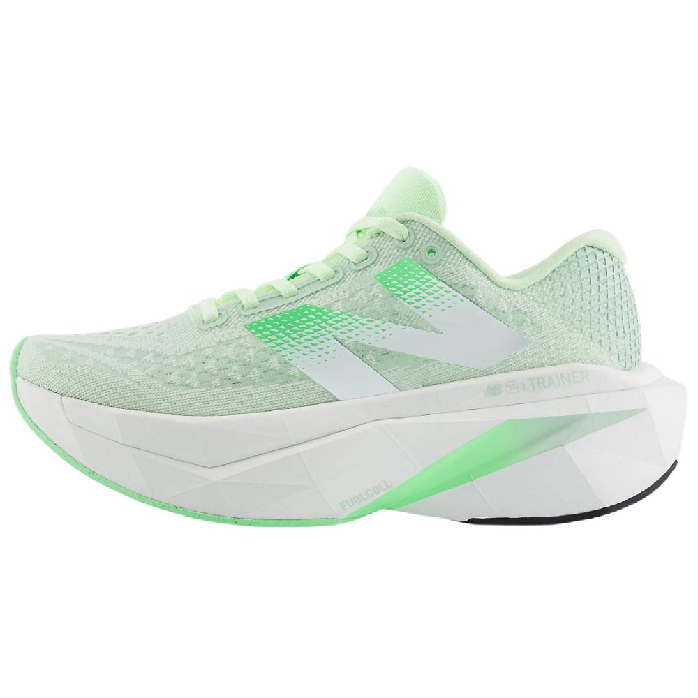 New Balance NB FuelCell SuperComp Trainer V3 Low Top Training Running Shoes Women's Green White