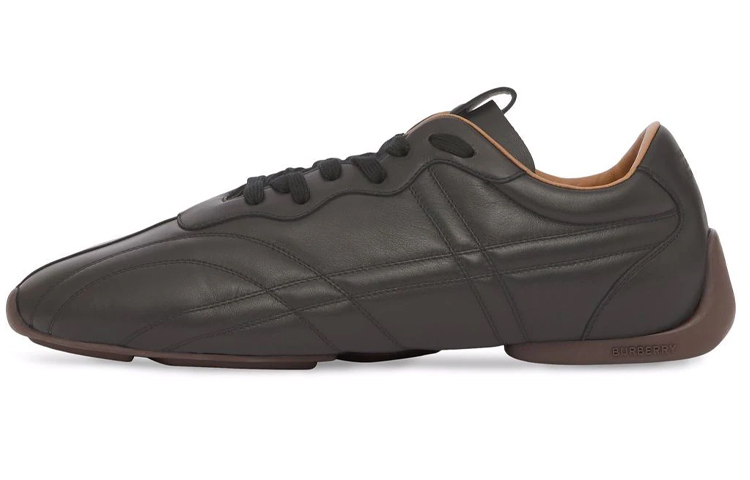 Burberry Abrasion Resistant Low Top Casual Shoes Men Black Gray