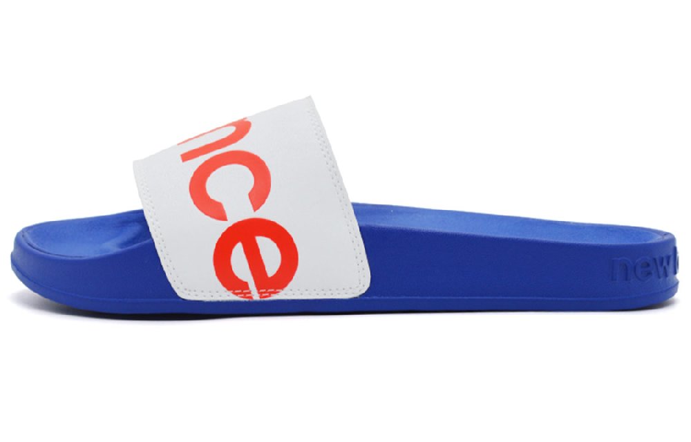 New Balance 200 Slippers White/Blue/Red