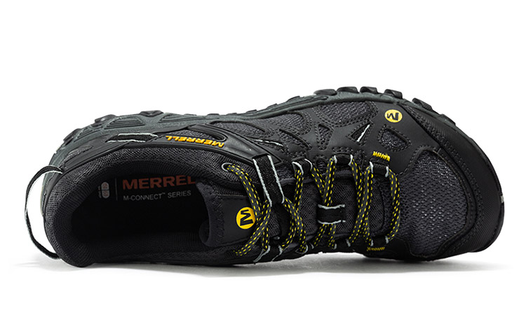 MERRELL All Out Blaze Shock Absorbers Slip Resistant, Abrasion Resistant, Breathable Low Top Casual Shoes Men's Black купить в интернет-магазине Yoocart с быстрой доставкой по России.