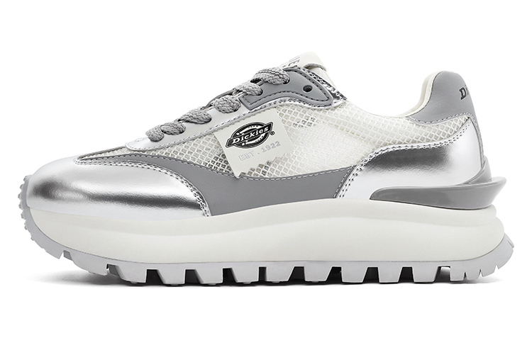 Dickies Low-Top Chunky Sneakers Women's Silver