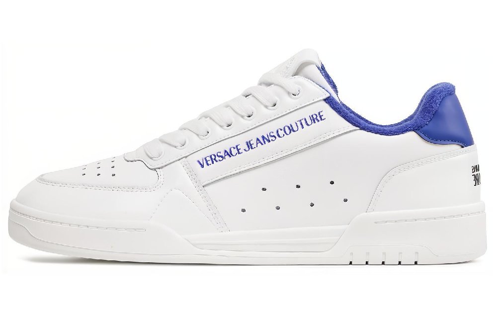 VERSACE JEANS Stylish Skateboarding Shoes Men's White