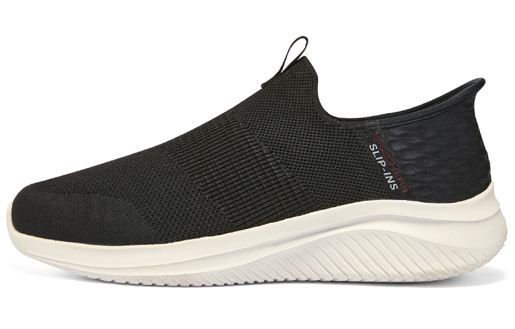 Skechers Sport Hands Free Slip Ins Ultra Fle Low Top Casual Shoes Men's Black