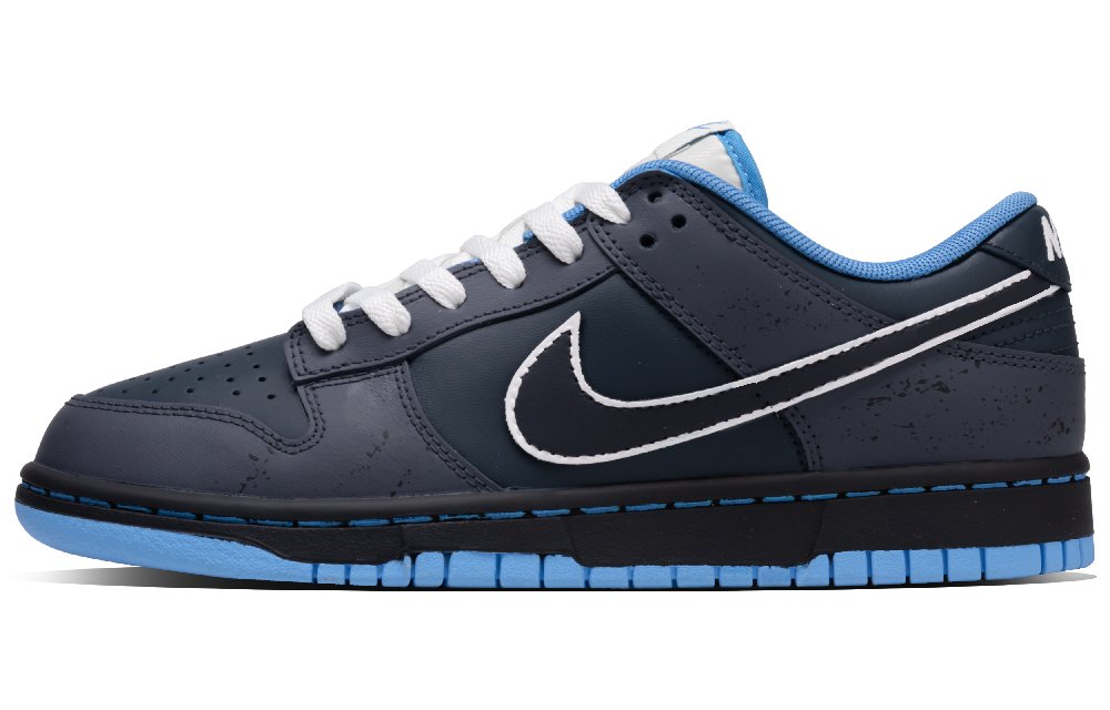 Nike Dunk Blue Lobster Abrasion Resistant Low Top Skateboard Shoes Unisex Blue Black