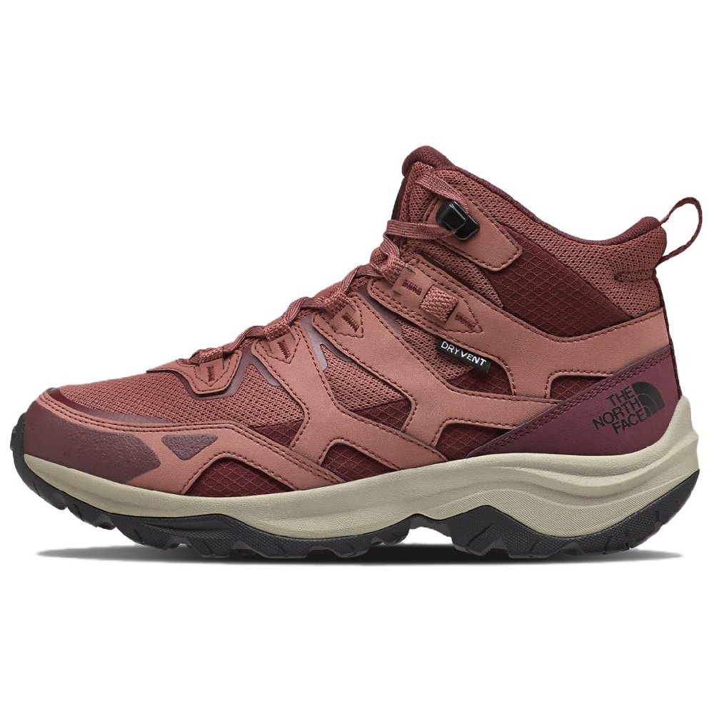 THE NORTH FACE HEDGEHOG 3 Waterproof And Wear-resistant High-Top Outdoor Boots Women's Red