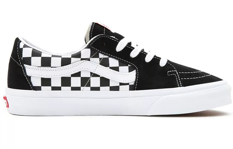 Sk8 Vans Low 'Checkerboard Black'