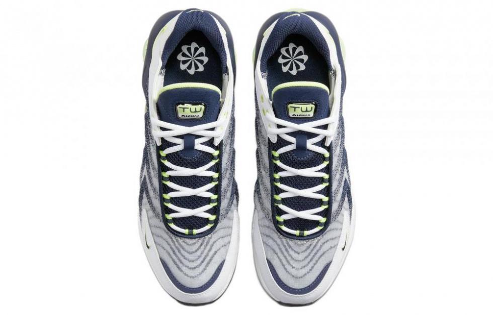 Nike Air Max TW White Lemon Twist Navy купить в интернет-магазине Yoocart с быстрой доставкой по России.