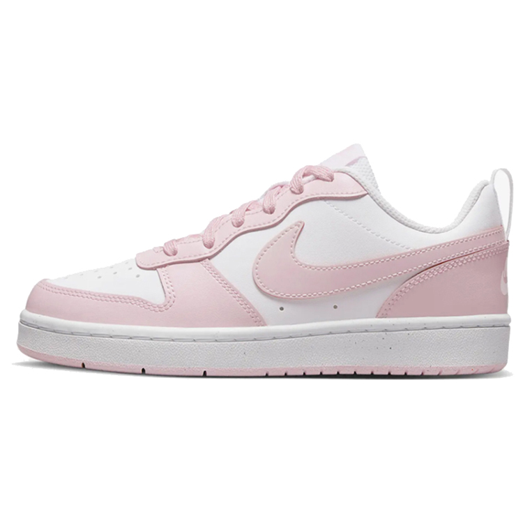 Nike Court Borough Custard Bunny Lightweight, Slip Resistant, Waterproof Low Top Skateboard Shoes GS Pink White Yellow купить в интернет-магазине Yoocart с быстрой доставкой по России.