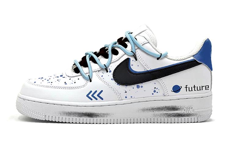 Nike Air Force 1 Skateboard Shoes Women's Low-Top Blue