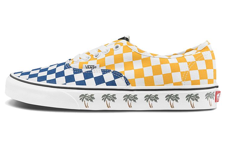 Vans Authentic 'Sidewall Palm Tree Checkerboard'