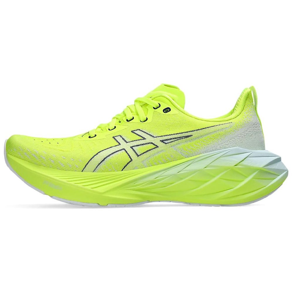 Asics Novablast 4 Safety Yellow Cool Grey
