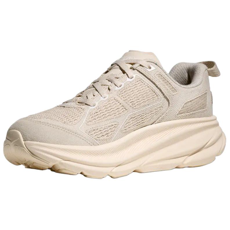 HOKA ONE ONE CLIFTON ONE 9 Anti Slip Wear Resistant Low Top Casual Running Shoes Unisex Beige