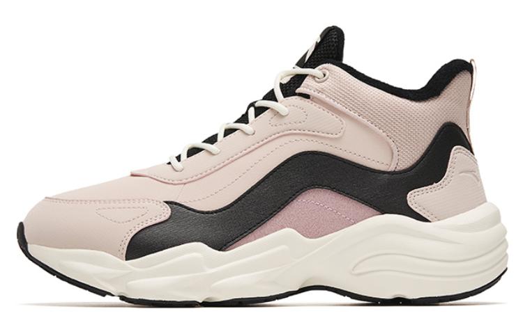 Anta Walker Durable Warm Mid-Top Sports Casual Shoes Women's Pink