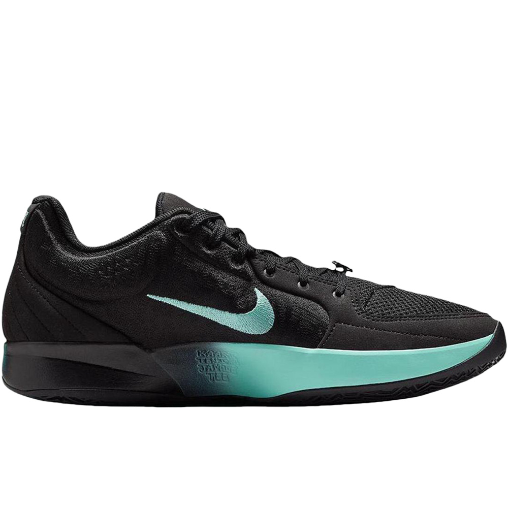 Nike Ja Morant 2 EP 2 Slip Resistant Abrasion Resistant Low top Basketball Shoes Men's Black Blue White