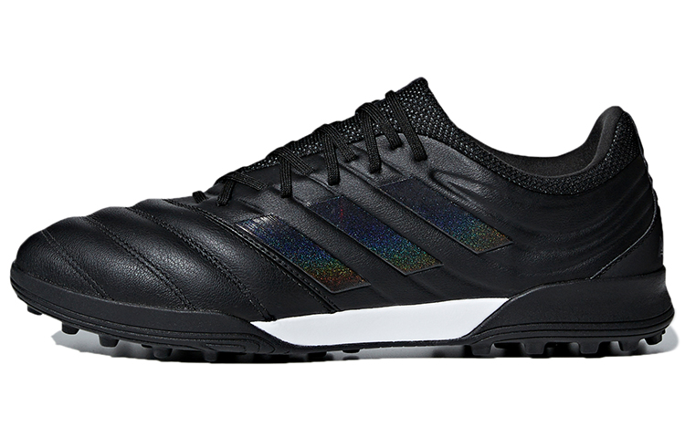 Adidas Copa 19.3 TF Rubber Broken Studs Wear-resistant And Lightweight Soccer Shoes Men's Black