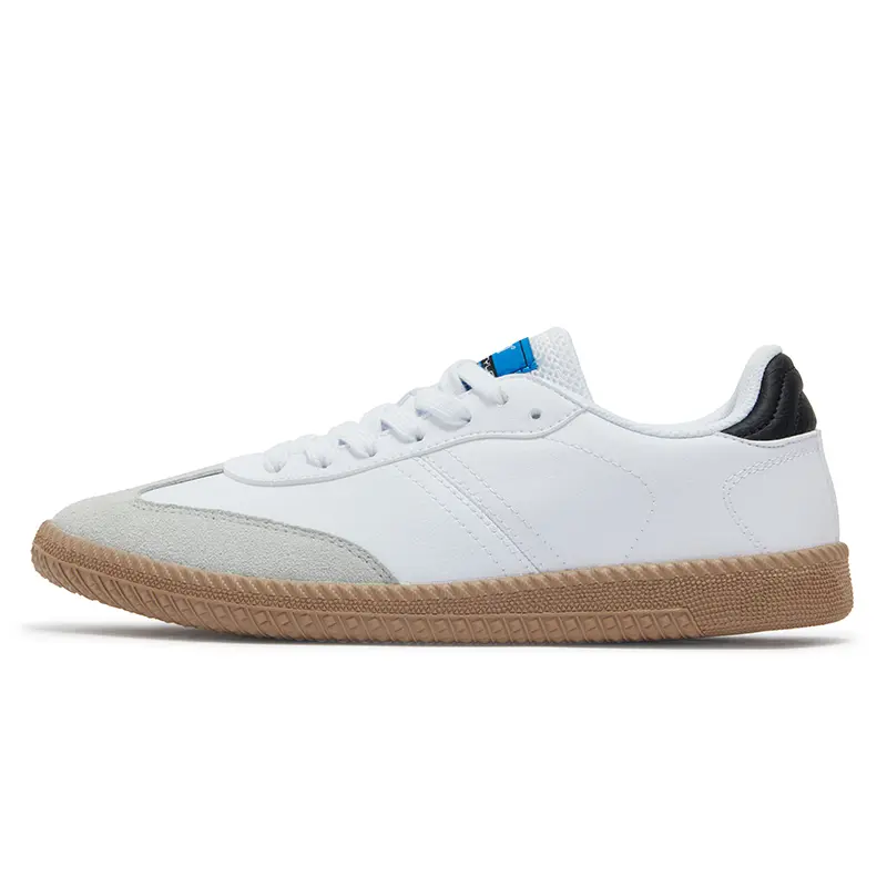 361° Abrasion-Resistant Cushioning Low-Top Skateboard Shoes Men's White Gray