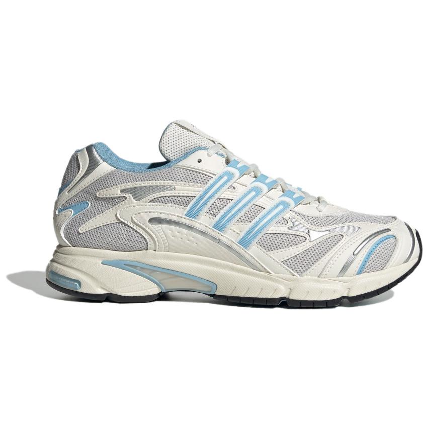 Adidas Originals Temper Run 2.0 Anti-Slip Wear-Resistant Low-Top Chunky Sneakers Unisex Gray White Blue