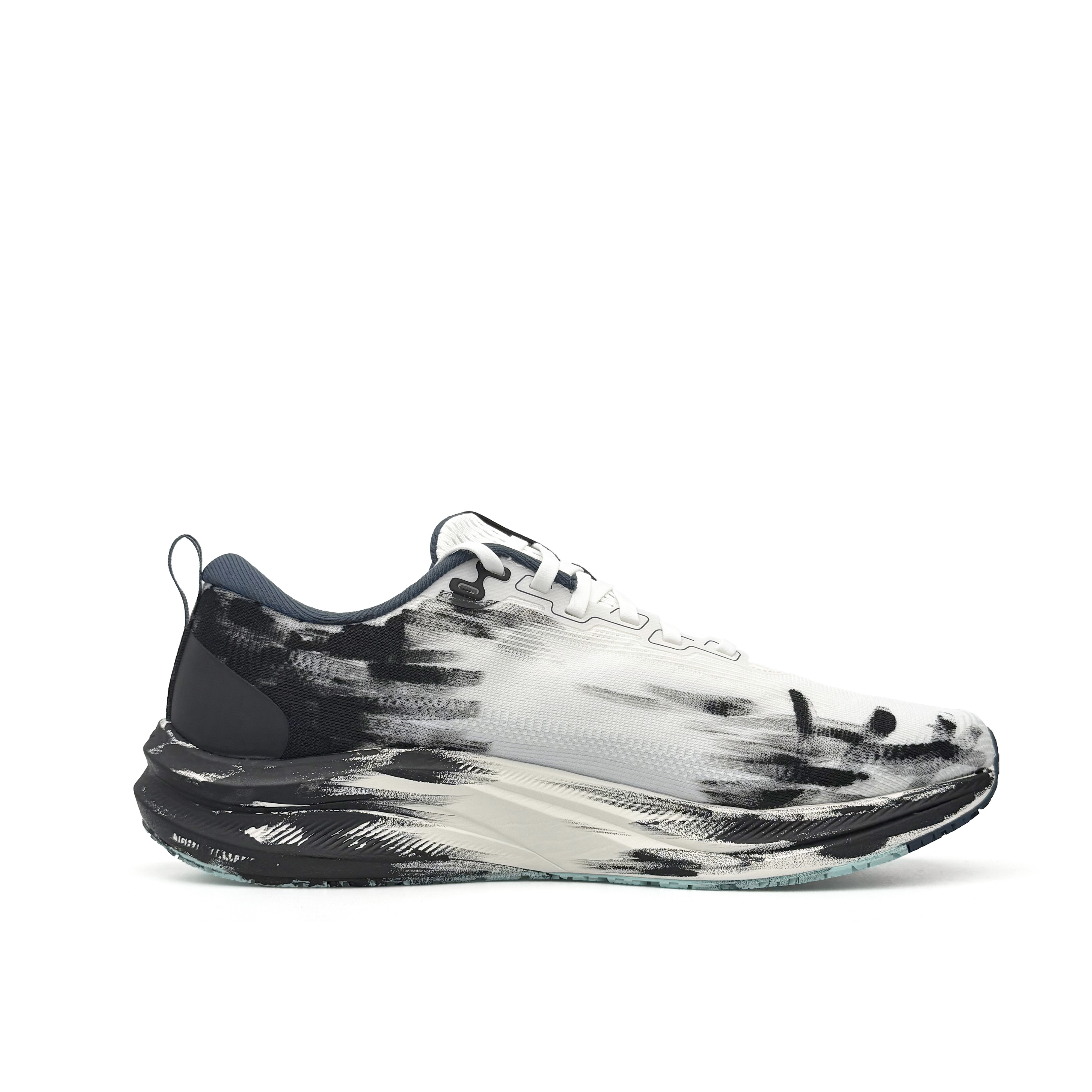 LINING Red Hare 8 Running Shoes Men's Low top Black/Gray/White