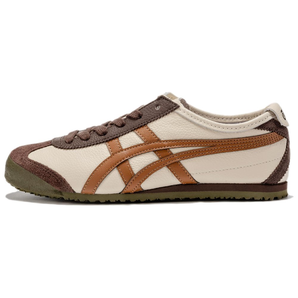 Onitsuka Tiger MEXICO 66 Casual Shoes Unisex Low-Top Beige Umber Brown