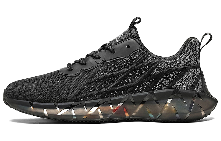 Jeep Low Top Running Shoes Men's Black Gray