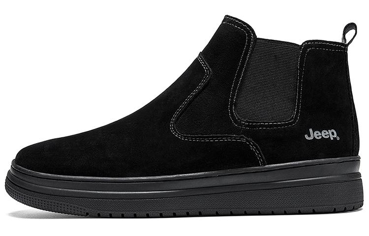 Jeep Ankle Boots Men Black