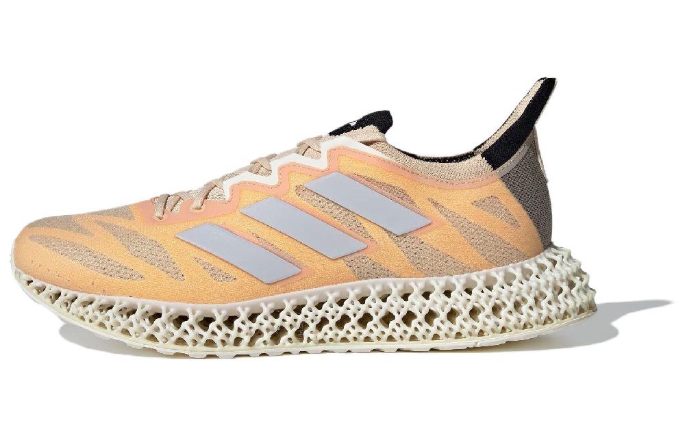 Adidas 4DFWD 3 Cushioning, Breathable, Lightweight Low Top Running Shoes Men's Brown