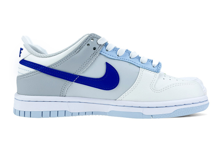 Nike Dunk Low Ivory Hyper Royal Low-Top Skateboard Shoes GS Blue Gray White купить в интернет-магазине Yoocart с быстрой доставкой по России.