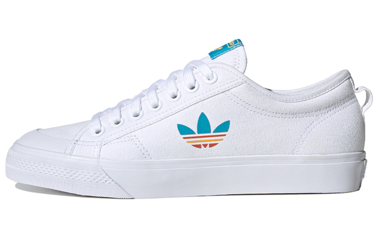 Adidas Nizza Trefoil 'White Blue'