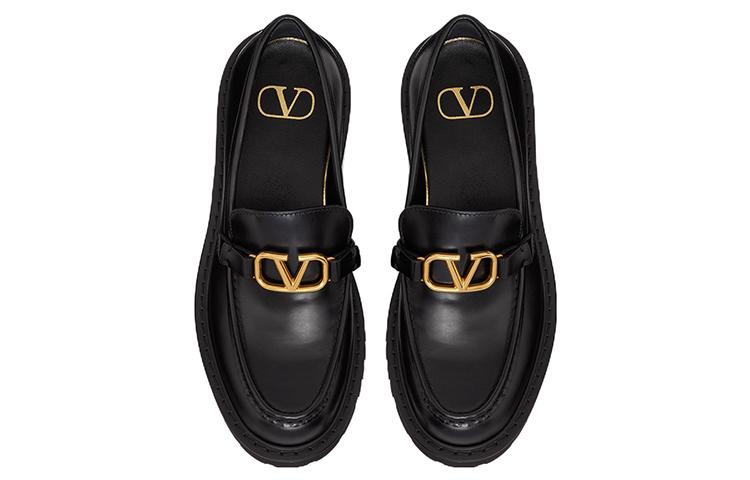 Valentino Garavani VLogo Signature Leather Loafers купить в интернет-магазине Yoocart с быстрой доставкой по России.