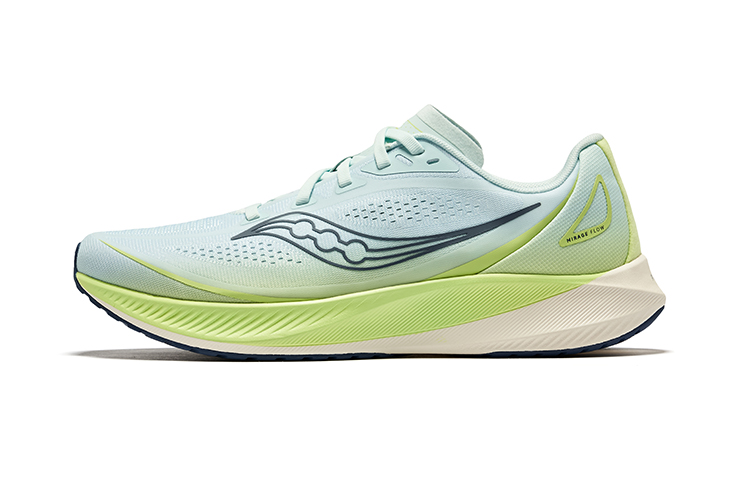 Saucony Lightweight Training Cushioning Running Shoes Men's Blue Green