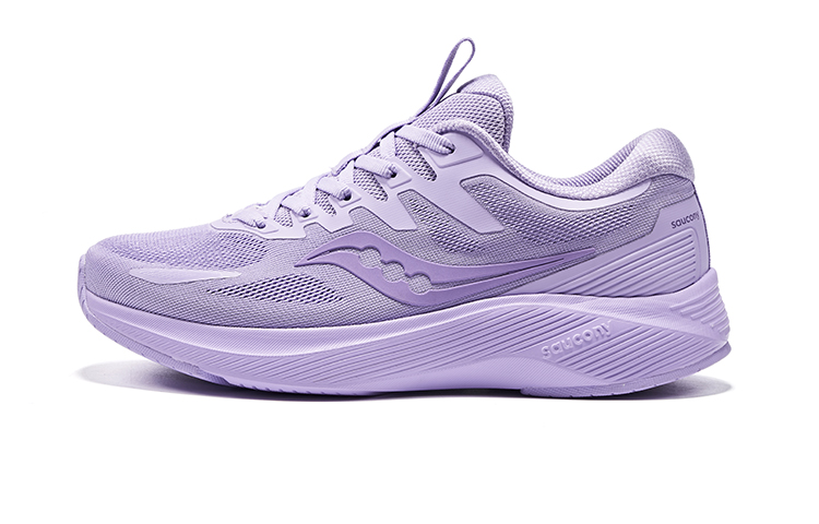 Saucony Lancer Shock Absorbers Low Top Training Running Shoes Women's Purple