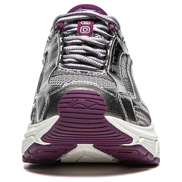 LINING Aurora RENEW Running Shoes Women's Low-Top Base Station Silver/Geological Gray