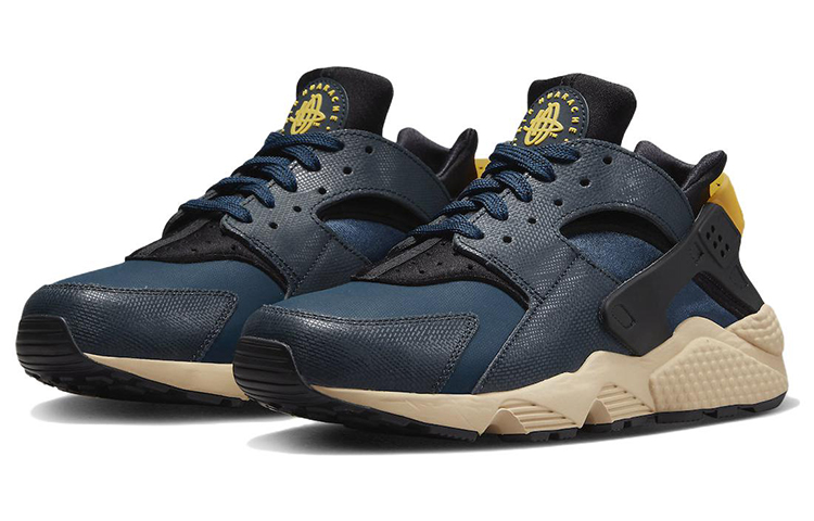 Nike Air Huarache Premium Armory Navy University Gold купить в интернет-магазине Yoocart с быстрой доставкой по России.