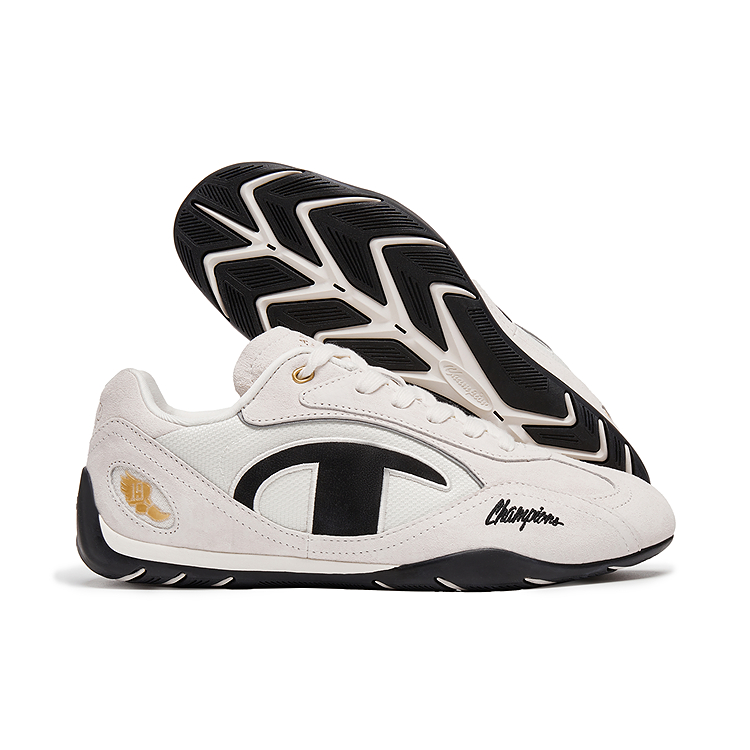 Champion Racing Shoes Support Low top Casual Shoes Women's Milk White/Black купить в интернет-магазине Yoocart с быстрой доставкой по России.