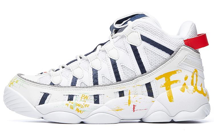 FILA FUSION Fila Spaghetti Classic White/Blue/Yellow Women's