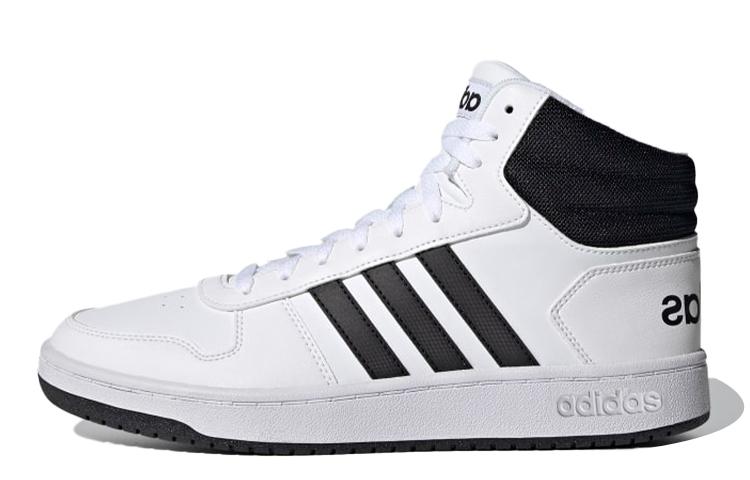 Adidas Hoops 2.0 Mid 'White Black'