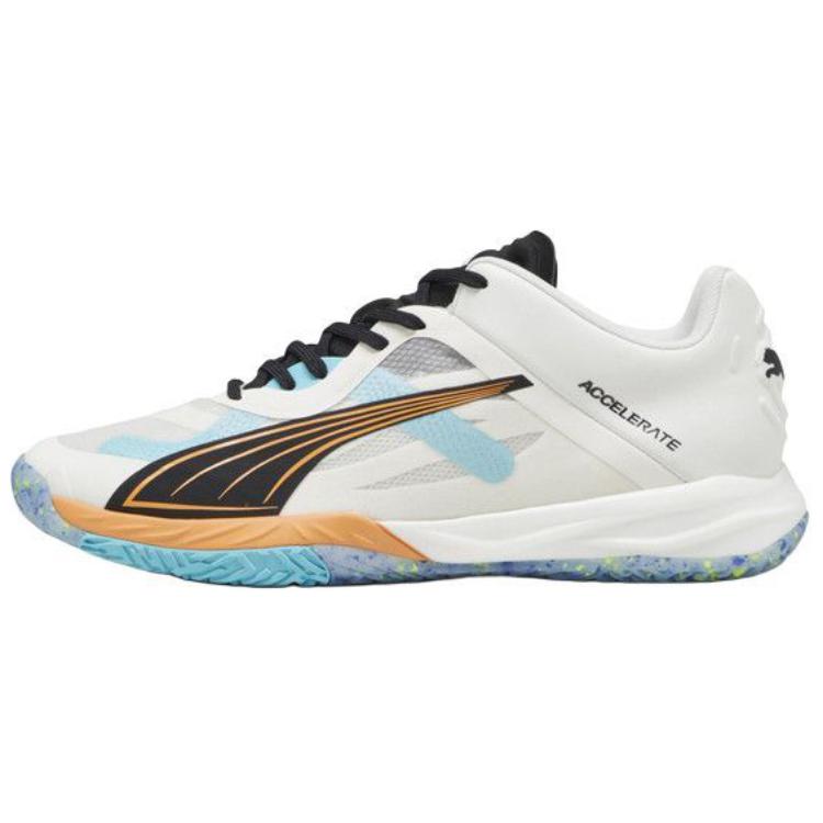 PUMA Accelerate Low Top Training Shoes Unisex White Black