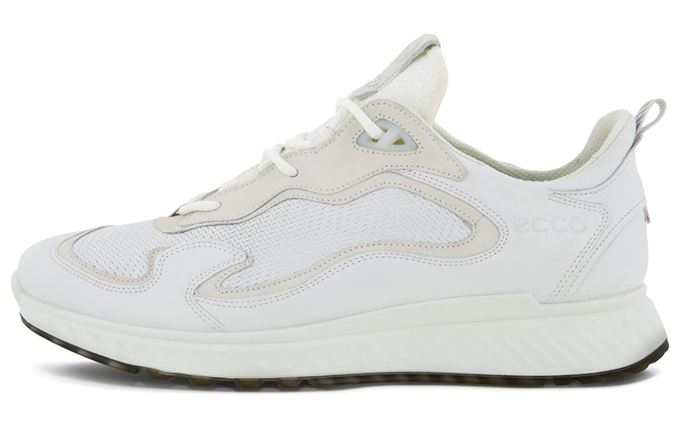 Ecco St.1 Low-Top Casual Shoes Men's White
