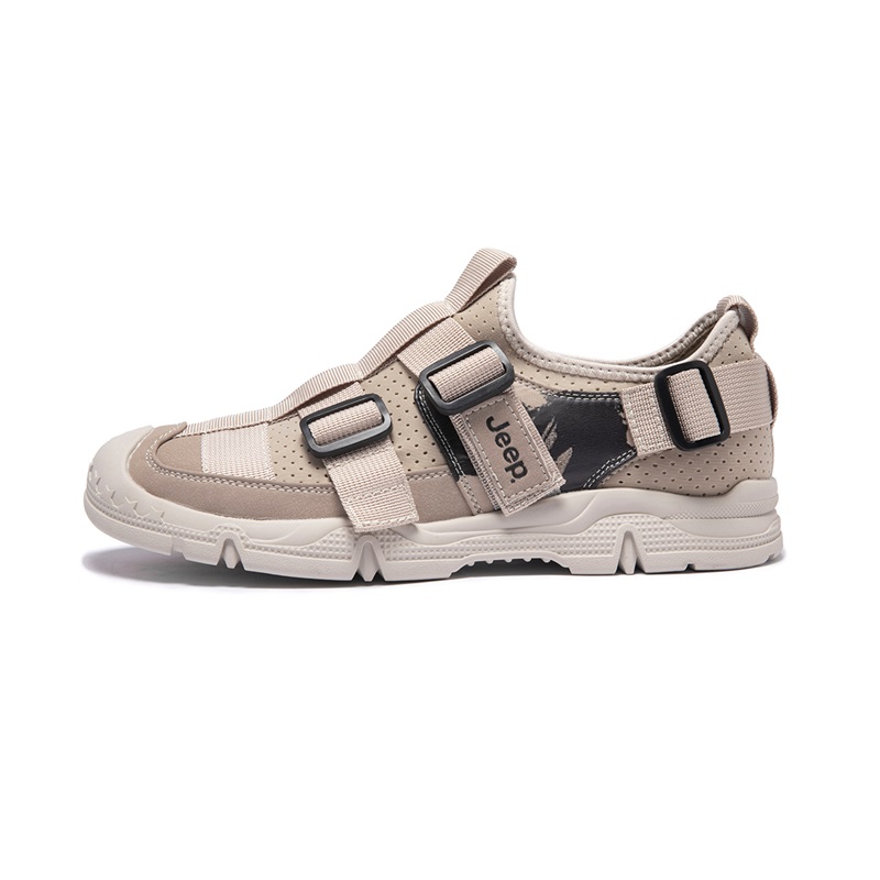 Jeep Casual Shoes Men Low-Top Sand