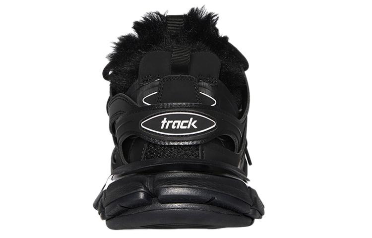 Balenciaga Track Faux Fur Black Black купить в интернет-магазине Yoocart с быстрой доставкой по России.