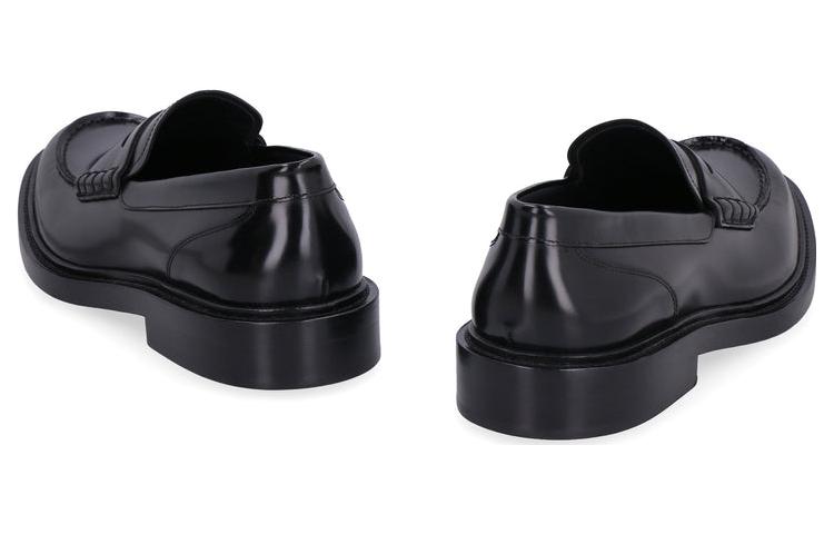 VERSACE Medusa-head Leather Loafers купить в интернет-магазине Yoocart с быстрой доставкой по России.