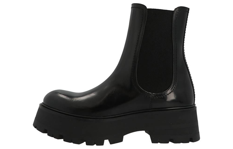 Alexander McQueen Short Chelsea Boots 5.5cm Women's Black