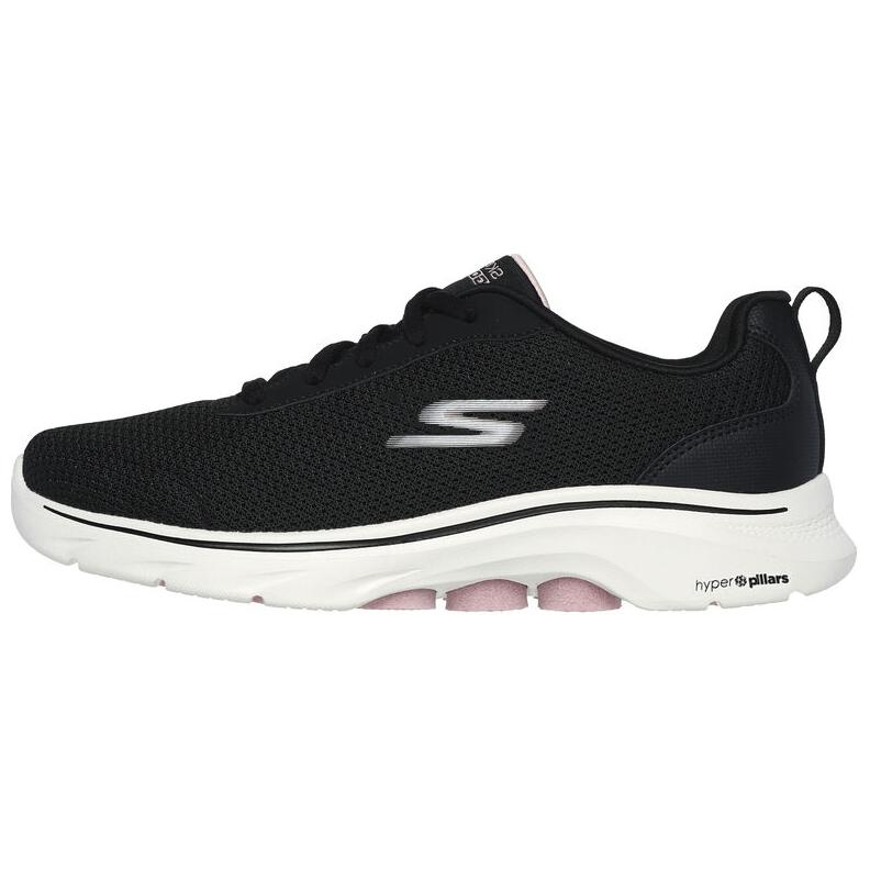 Skechers GO WALK 7 Low Top Casual Shoes Women's Black